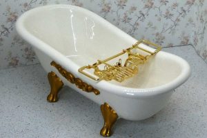 Reutter Porcelæn badebro til badekar