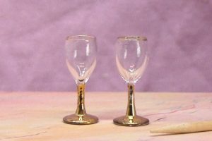 Miniature vinglas i 1:12