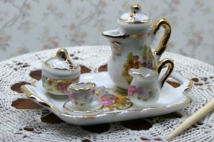 Reutter Porcelæn Barock kaffestel