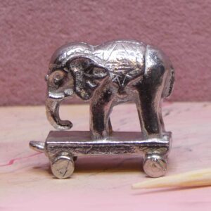 Træk elefant miniature legetøj