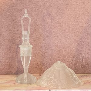 Ubehandlet tiffany bordlampe KIT